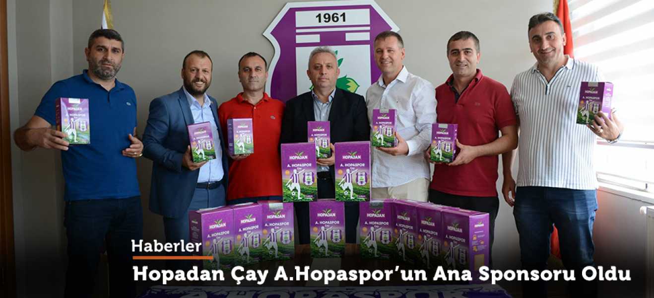 Hopadan Çay, A. Hopasporun Ana Sponsoru Oldu.