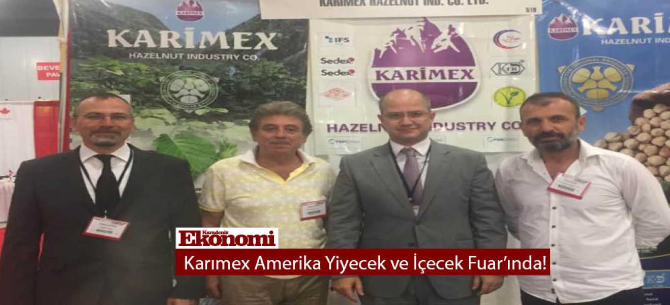 Karımex Amerika Yiyecek ve İçecek Fuar'ında!