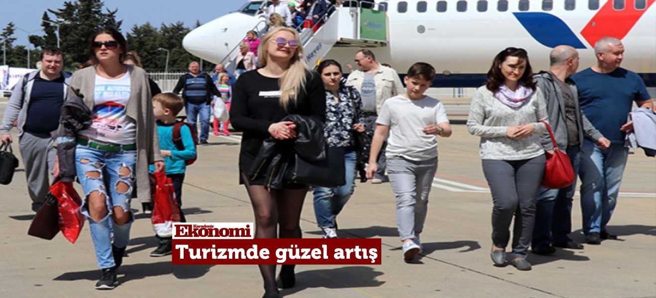 Turizmde güzel artış