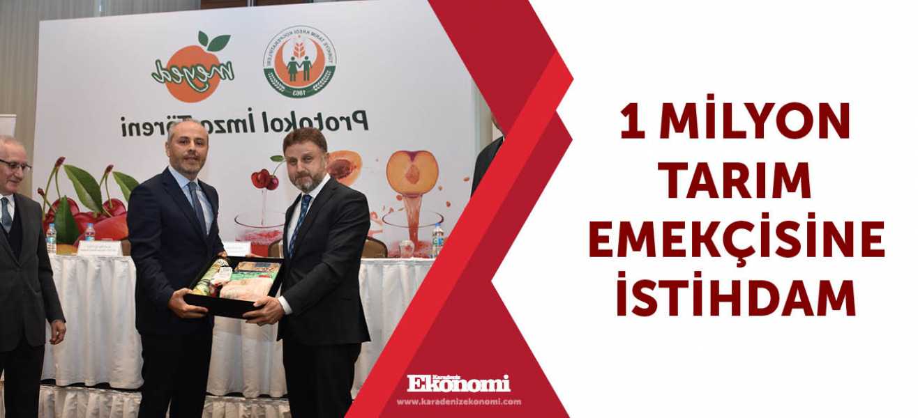 1 milyon tarım emekçisine istihdam